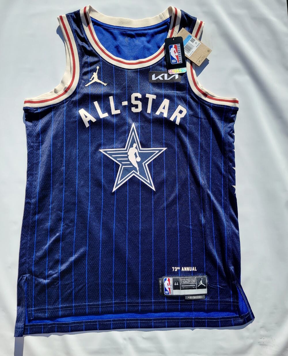 Nike Jordan NBA Swingman Jersey All-Star Edition Luka 77 Doncic 48 Large